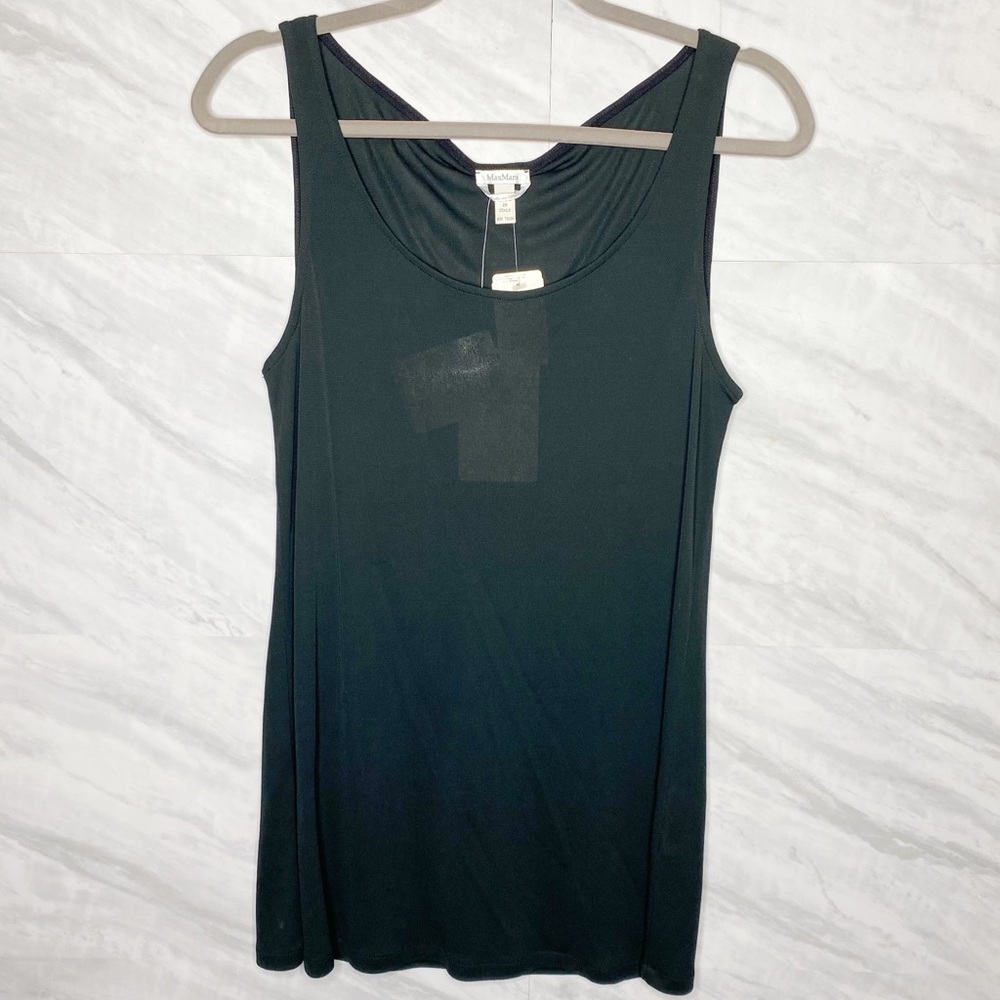 MaxMara Casual Black Tank Large